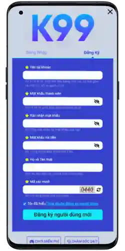 Đăng Ký K99 Casino – Bắt Đầu Trải Nghiệm Chỉ Trong 1 Phút